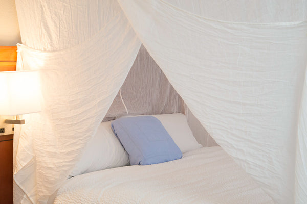 Cotton "Canopy Bed Net"